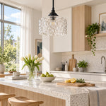 Charger l'image dans la visionneuse de galerie, Vintage Adjustable Glass Pendant Light