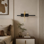 Cargar imagen en el visor de la Galería, scene: bedside wall, copper matte black