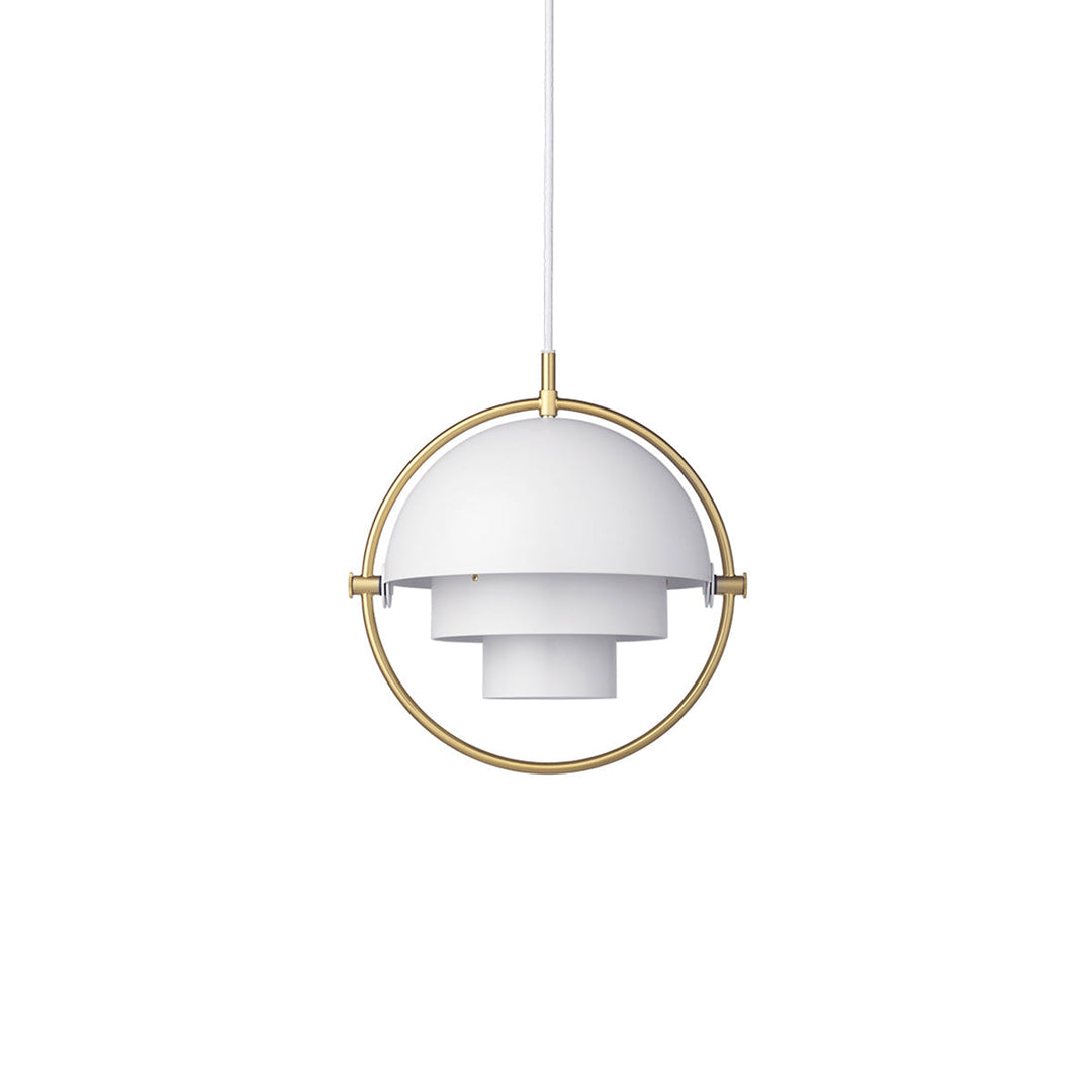 Adjustable Metal Hemisphere Plug-In Swag Pendant