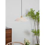 Load image into Gallery viewer, Natural Stone Plug-In Swag Pendant Light