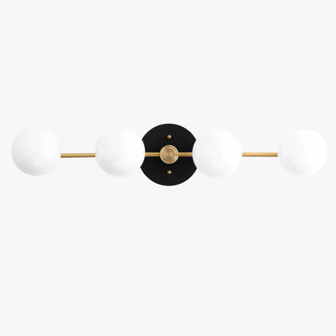 Glorica Glass Long Vanity Light - Modern Minimalist Wall Sconce Design