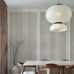 Load image into Gallery viewer, Rounded Layered Paper Plug-In Pendant