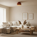 Bild in Gallery-Viewer laden, Tierna Schalen-Deckenleuchte zum Einbau - Sanfte skulpturale nordische Form für den Eingangsbereich