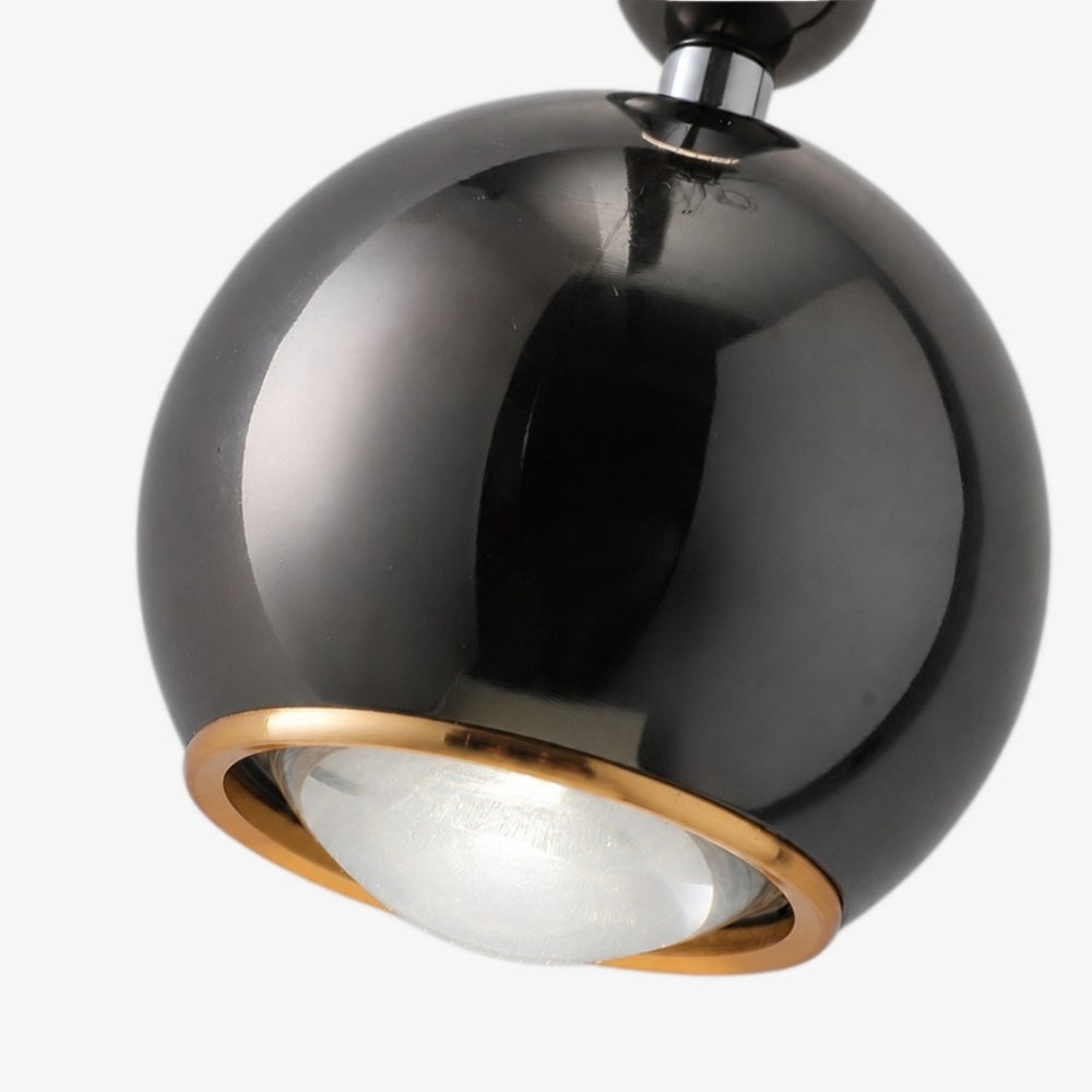 Veridia Moderne Verstellbare Schlanke Pendelleuchte - Metall-Acryl Hängeleuchte für Schlafzimmer und Flur