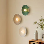 Load image into Gallery viewer, Retro Wabi Sabi Style Round Wall Light For Bedroom M44
