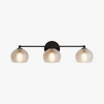 Charger l'image dans la visionneuse de galerie, Auruca Globe Wall Light Bellflower Inspired Shape - Minimalist Metal Glass Sconce for Living Room