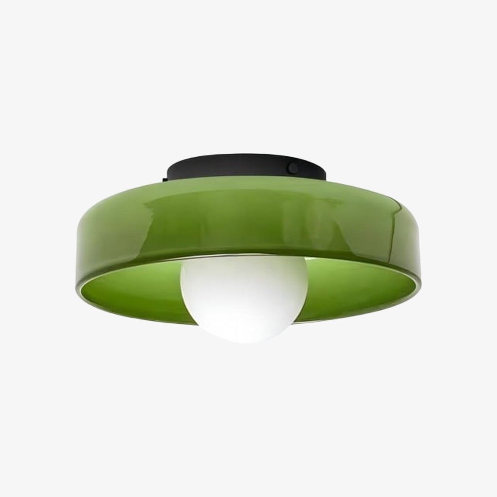 Lámpara de Techo y de Pared Glasenti Halo Disco Orb – Iluminación Escultural Moderna para Espacios Habitables N33