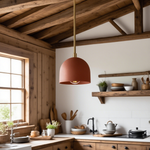 Charger l&#39;image dans la visionneuse de galerie, Suspension Farmhouse – Suspension Vanity avec dôme coloré
