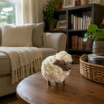 Cargar imagen en el visor de la Galería, handmade wool felt sheep figurine