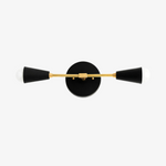 Cargar imagen en el visor de la Galería, Mobilux Line Minimalist Vanity Light Fixture - Mid Century Bathroom Sconce
