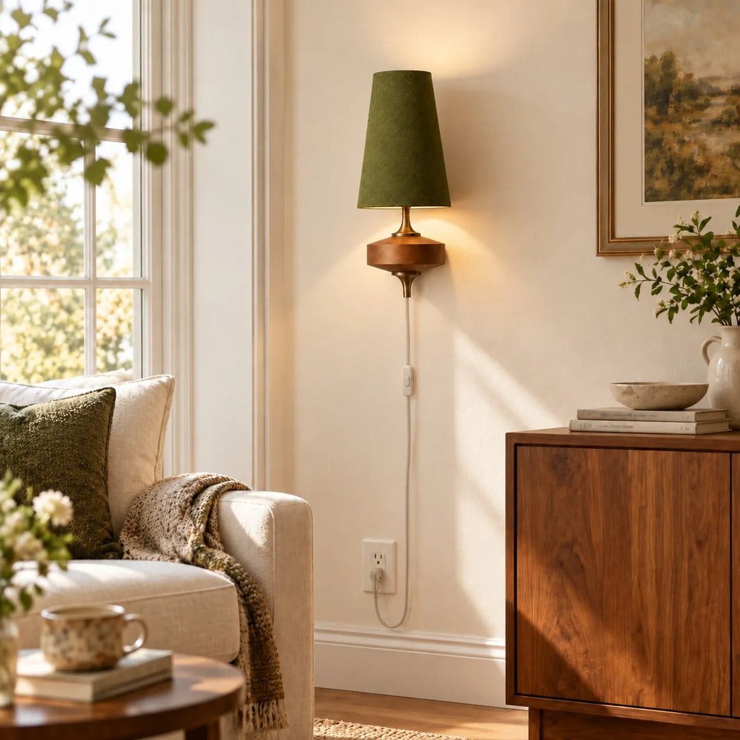 Hour Rho Plug-In Wall Sconce