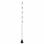 Full standing sunset projection floor lamp on white background