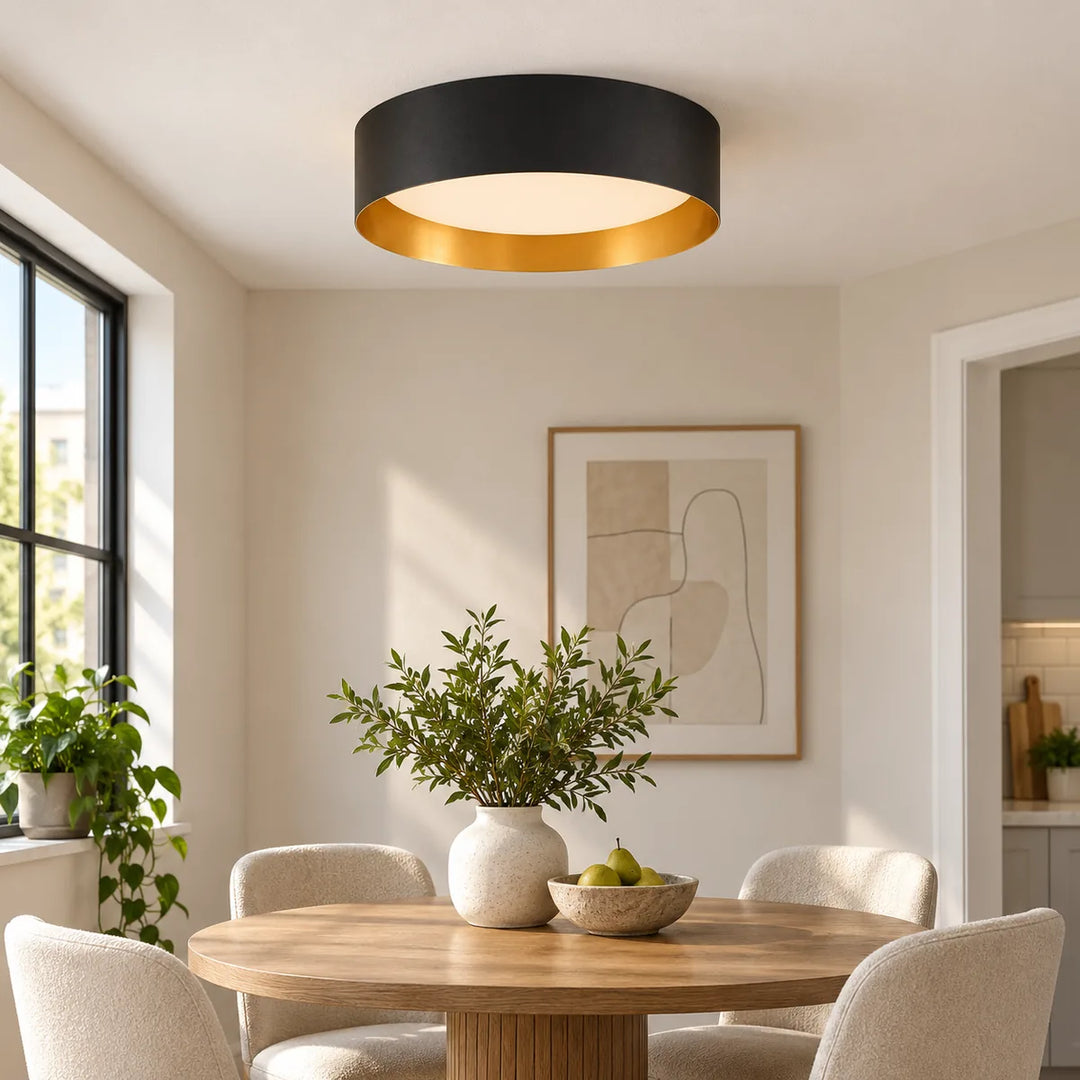 Small-Ceiling Drum That Does Not Hang Down