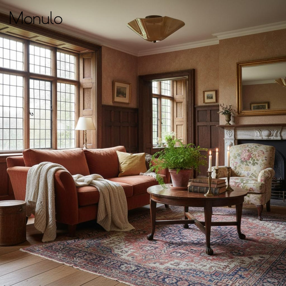 Lámpara de techo Bellina con elegante marco metálico geométrico: luminaria moderna para el hogar o la oficina