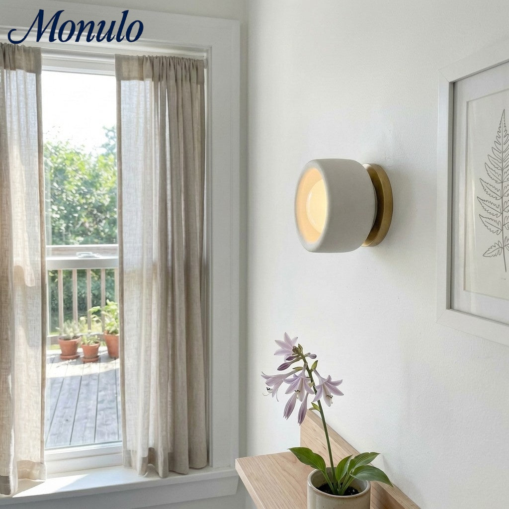 Cerova Modern Porzellan schwenkbare Wandleuchte