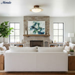 Charger l'image dans la visionneuse de galerie, Plafonnier Nuage en Forme d'Éventail Oribela - Design Métallique Moderne et Minimaliste pour Salons et Chambres