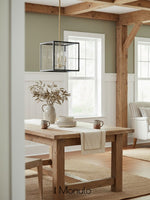 Load image into Gallery viewer, Ferrix Glass Outdoor Pendant Light - Industrial Front Porch Lighting
