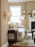 Load image into Gallery viewer, Fibura Fabric Wall Sconce – Elegant Wall Sconce for Bedroom and Hallaway Vintage Style
