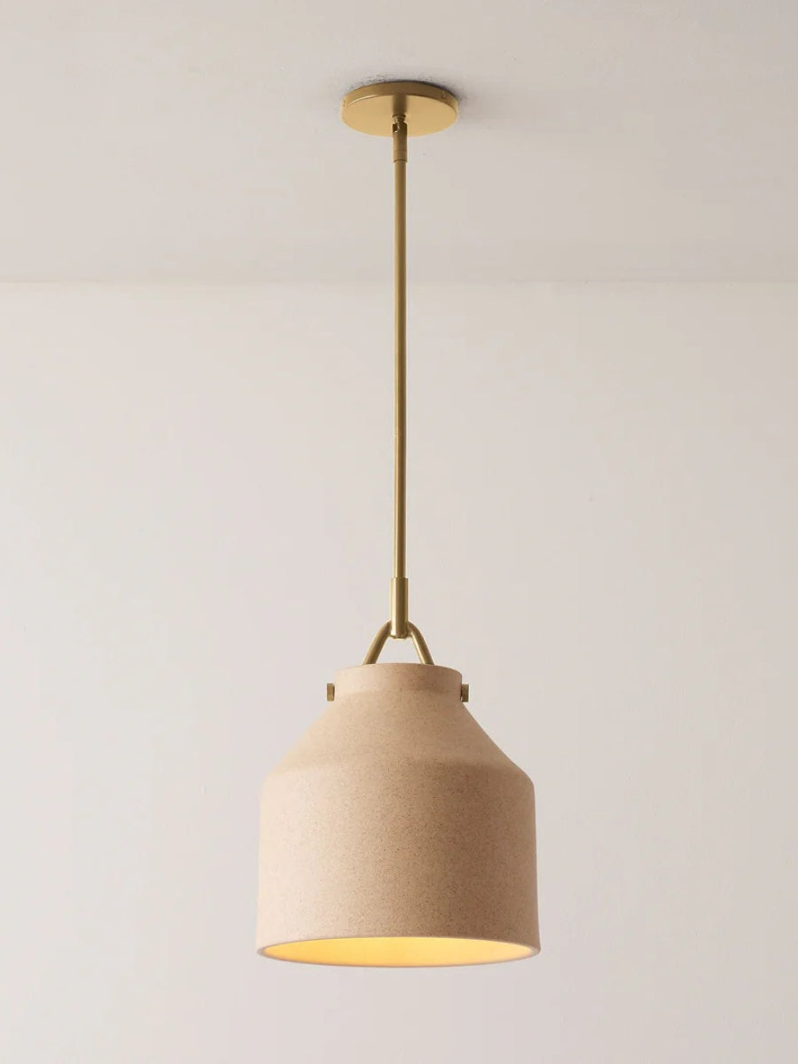 Hanton Nordic Metal Henry Pendant Light - Minimalist Glass And Metal Shade