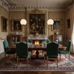 Charger l&#39;image dans la visionneuse de galerie, Lustre globe en verre courbé Glorica – Luminaire moderne pour chambre 
