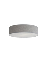 Load image into Gallery viewer, Soft Ceiling Lamp - Fabric &amp; Acrylic Round Light for Ambient Glow
