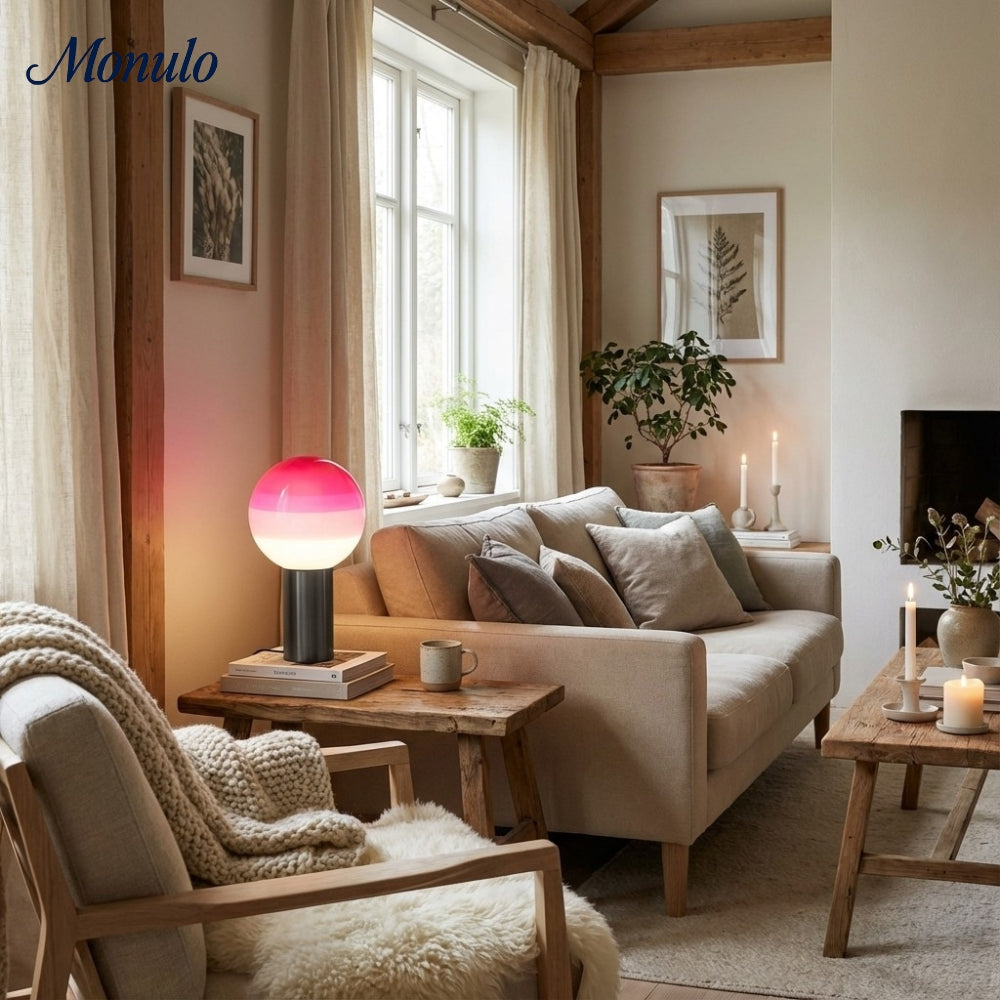 Lampe de table à forme sculpturale contemporaine Tintelle – Idéale pour le salon et le bureau