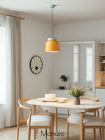 Load image into Gallery viewer, Fiesta Ceramic Bowl Pendant Light - Modern Colorful Kitchen Lighting

