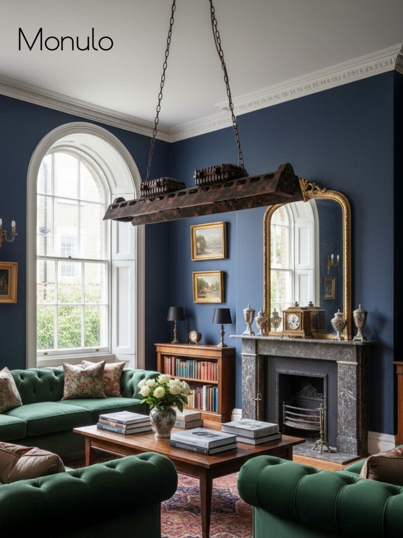 Vintage Loft Chandelier - Industrial Steampunk