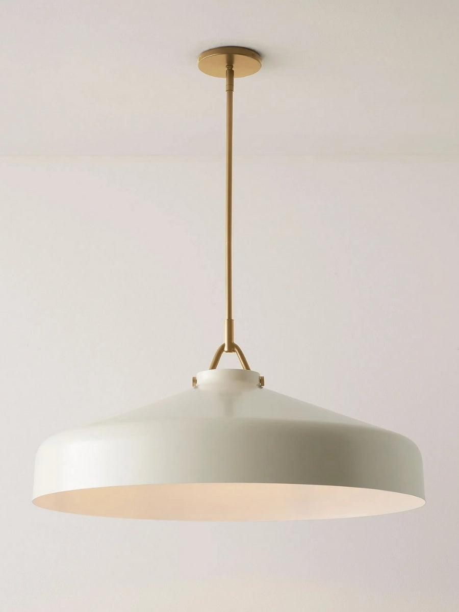 Hanton Nordic Metal Henry Pendant Light - Minimalist Glass And Metal Shade