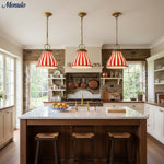 Charger l'image dans la visionneuse de galerie, Suspension rayée ludique Festilo - Verre et résine modernes pour cuisines et salles à manger