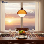 Charger l'image dans la visionneuse de galerie, Lampe suspendue vintage Sunset Afterglow, lampe suspendue décorative d'ambiance pour chambre et coin lecture