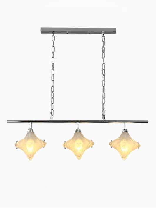 Art Deco Stern Lineare Pendelleuchte - Elegante Beleuchtung für Kücheninsel - Astris Cassiopeia