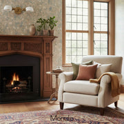 Ornato Luxe Art Deco Vanity Sconce – Opal Glass Wall Light for Bathroom & Dressing Room