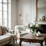 Charger l&#39;image dans la visionneuse de galerie, Lampadaire lumineux Coloria Orb Opal – Lampadaire minimaliste moderne en verre et métal pour salon
