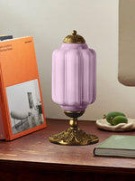 Load image into Gallery viewer, Vintage Glass LED Eloise Table Lamp 
