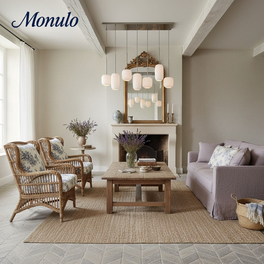 Lámpara de araña contemporánea Lumivelle Multi-Light con diseño escultórico