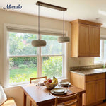 Load image into Gallery viewer, Travertine Drum Pendant Lamp