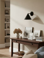 Load image into Gallery viewer, Brivana Metal Cone Sconce - Modern Outdoor Wall Sconce With Cone Shade
