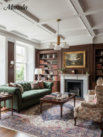 Load image into Gallery viewer, Medieval Log Style Vintage Glass Chandelier
