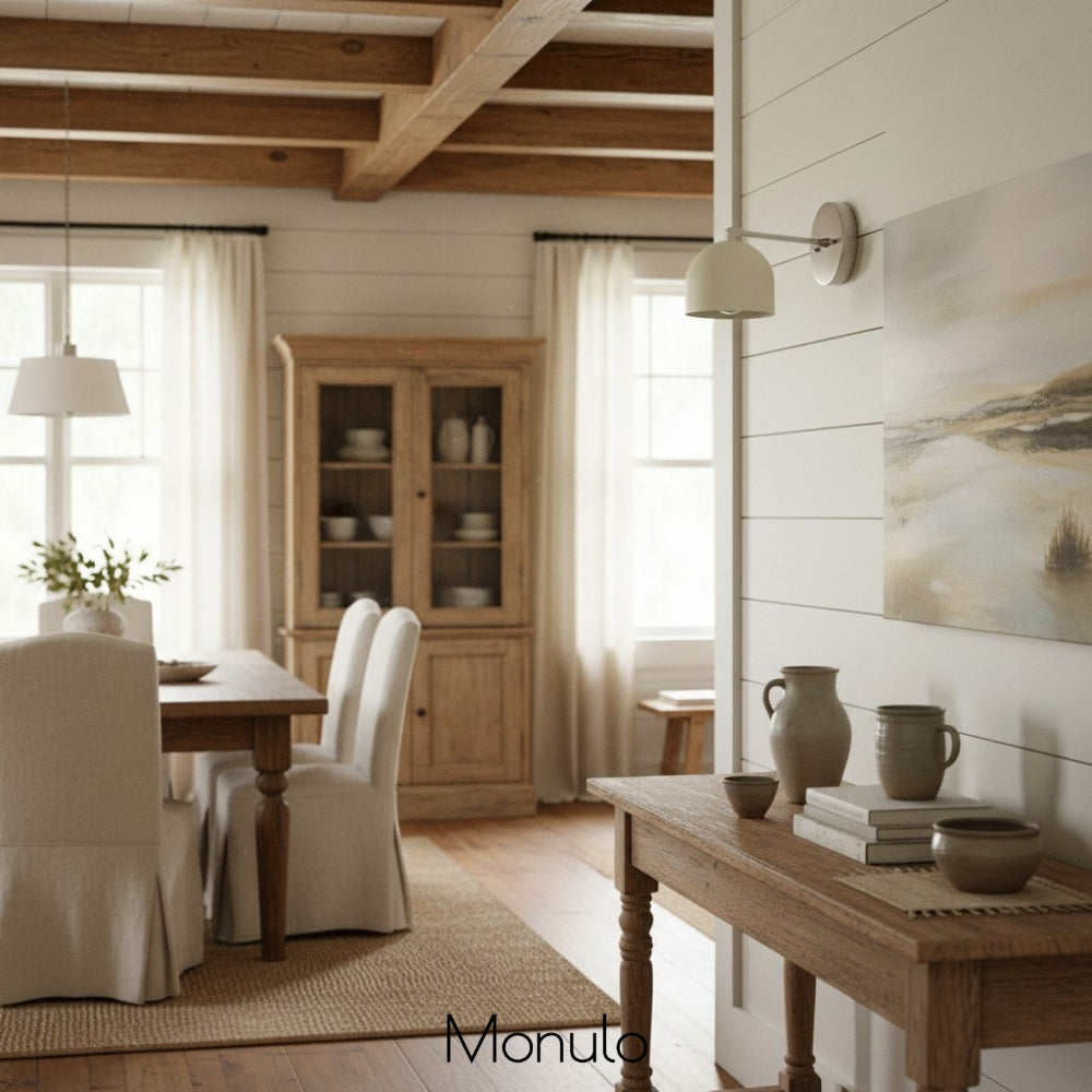 Metio Dome Industrial Modern Wall Sconce – Soft Ambient Light for Hallways