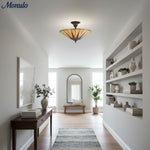 Load image into Gallery viewer, TF Colored Star Ceiling Light - Vintage Glass for Dining Rooms and Living Rooms