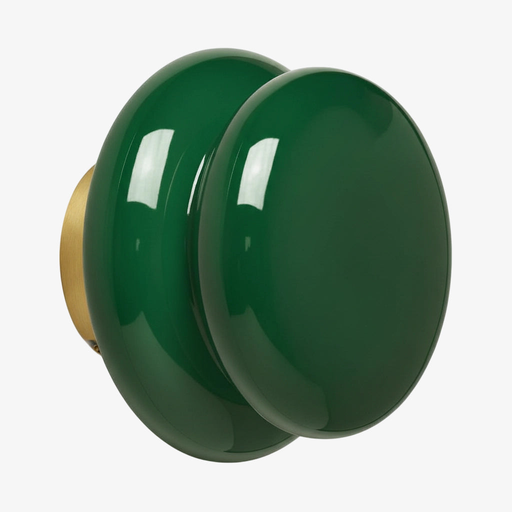 Aplique de pared Coloria Modern Colorful Opal Glass Globe – Ideal para salas de estar y dormitorios