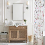 Load image into Gallery viewer, Derlina White Linen Shade Sconce – Classic Single To Triple Wall Light
