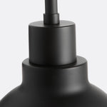 Cargar imagen en el visor de la Galería, Aplique de Pared de Cúpula Rústica de Metal Industrial Velara - Lámpara Clásica Curvada para Exterior en Porche y Patio U08