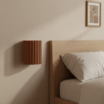 Load image into Gallery viewer, Ribellex Minimalist Ribbed Fluted Wall Light Sculptural Wall Lamp for Bedroom Hallway N59