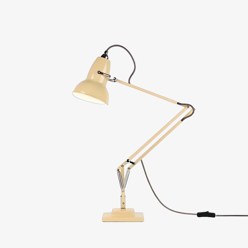Classic Multicolor Desk Lamp - Adjustable Spring-Arm for Study Room