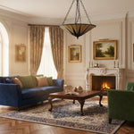 Load image into Gallery viewer, TF Colored Star Ceiling Light - Vintage Glass for Dining Rooms and Living Rooms