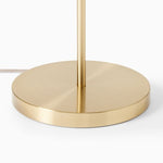 Load image into Gallery viewer, Brina Multi-Light Glass Floor Lamp - Brass and Milk Glass Lighting
