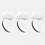 Charger l'image dans la visionneuse de galerie, White SPECTRA set of 3 LED ceiling and wall lights