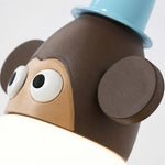 Bild in Gallery-Viewer laden, Animal LED pendant light shade detail